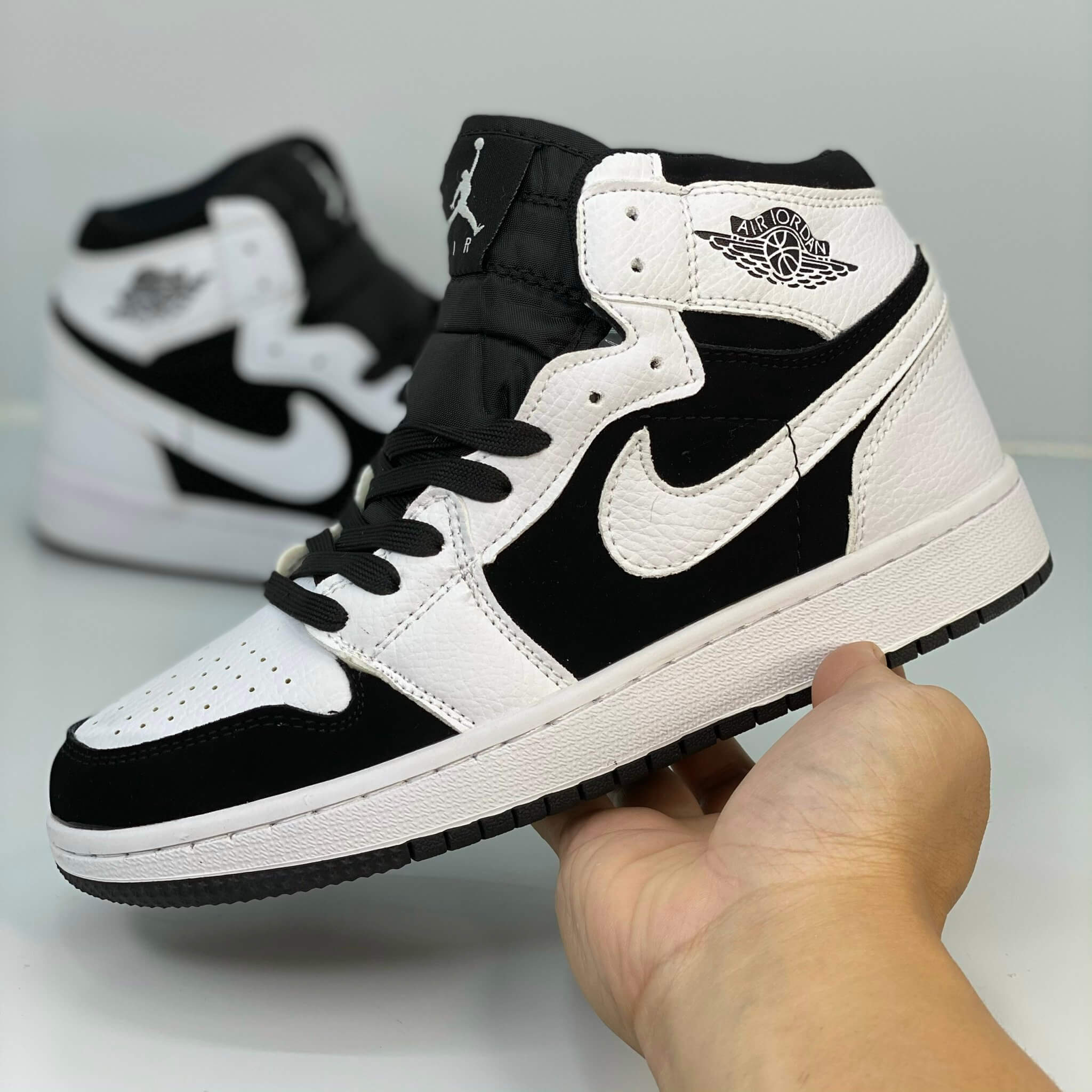 Giày Nike Jordan Trắng Đen Panda Rep 11