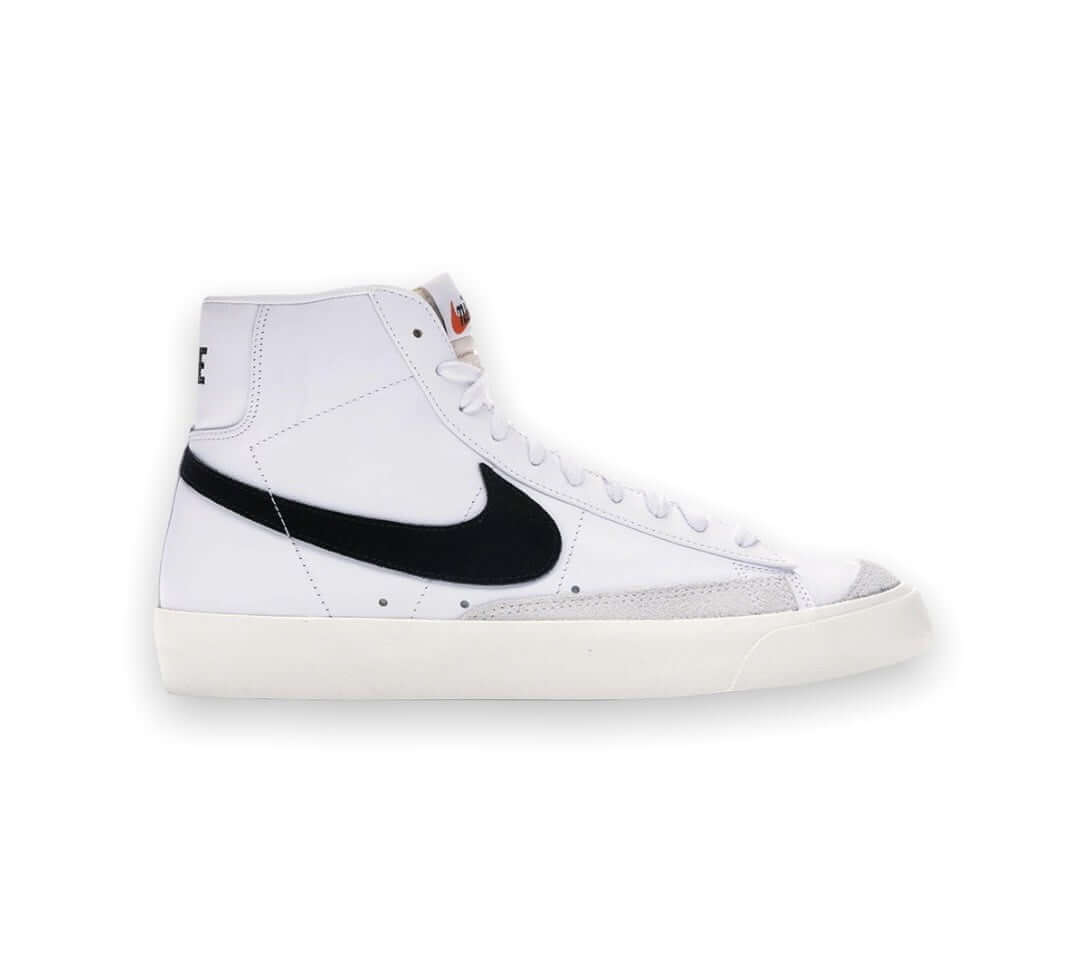 Giày Nike Blazer Trắng Đen - Blazer Mid 77 Vintage White Black Rep 1:1