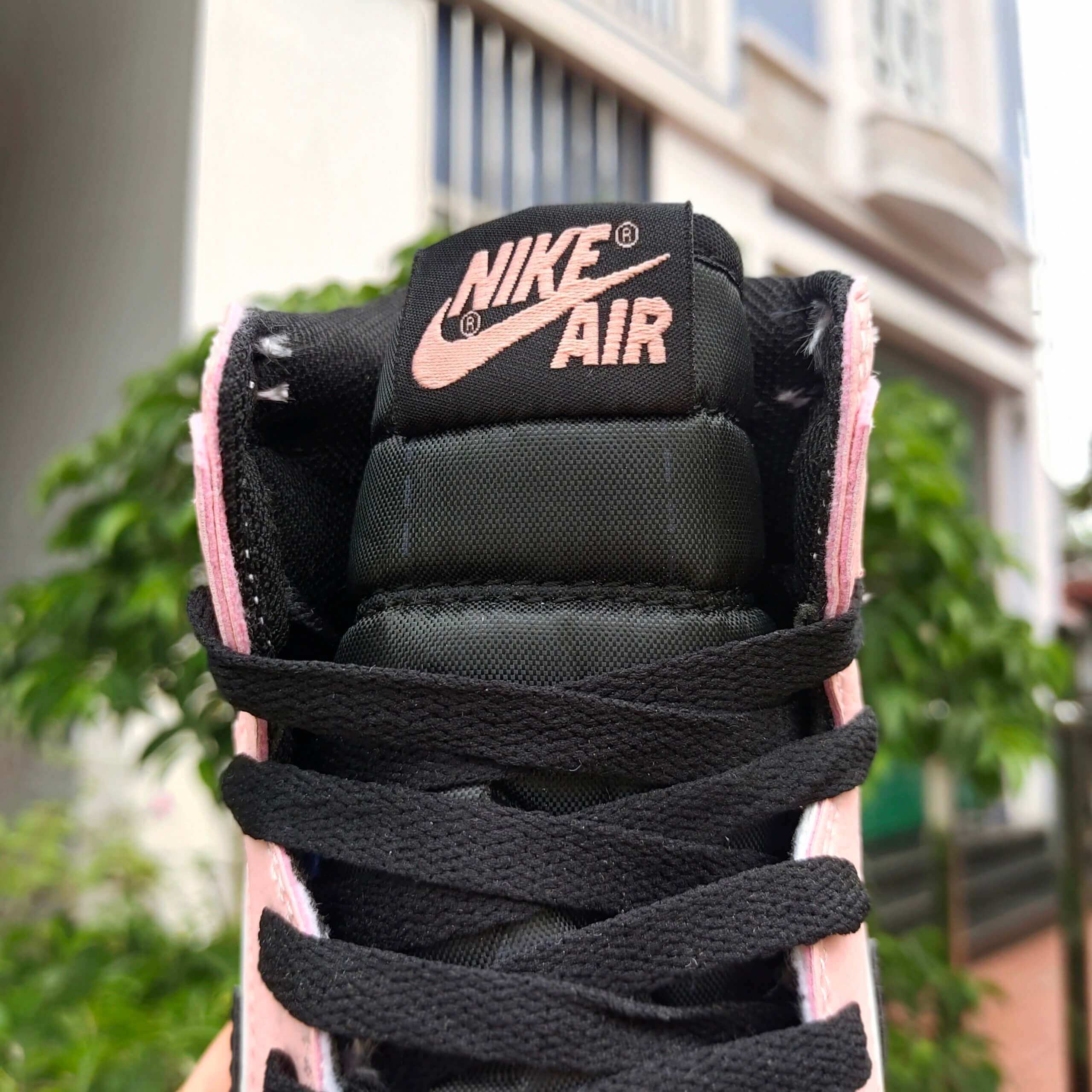Giày Nike Jordan 1 Mid Pink Quartz Rep 11