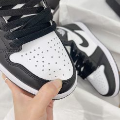 Giày Nike Jordan Panda Trắng Đen Cổ Cao