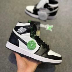 Jordan Panda Cổ Cao - Giày Nike Jordan 1 Black White