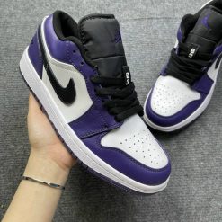 Giày Jordan Tím - Jordan 1 Low Court Purple