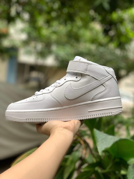 Giày Nike Air Force 1 Trắng Cao Cổ