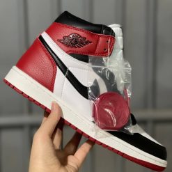 Giày Nike Air Jordan Đỏ Đen Cổ Cao
