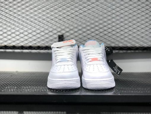 Giày Nike Air Force 1 Swoosh Xanh Hồng