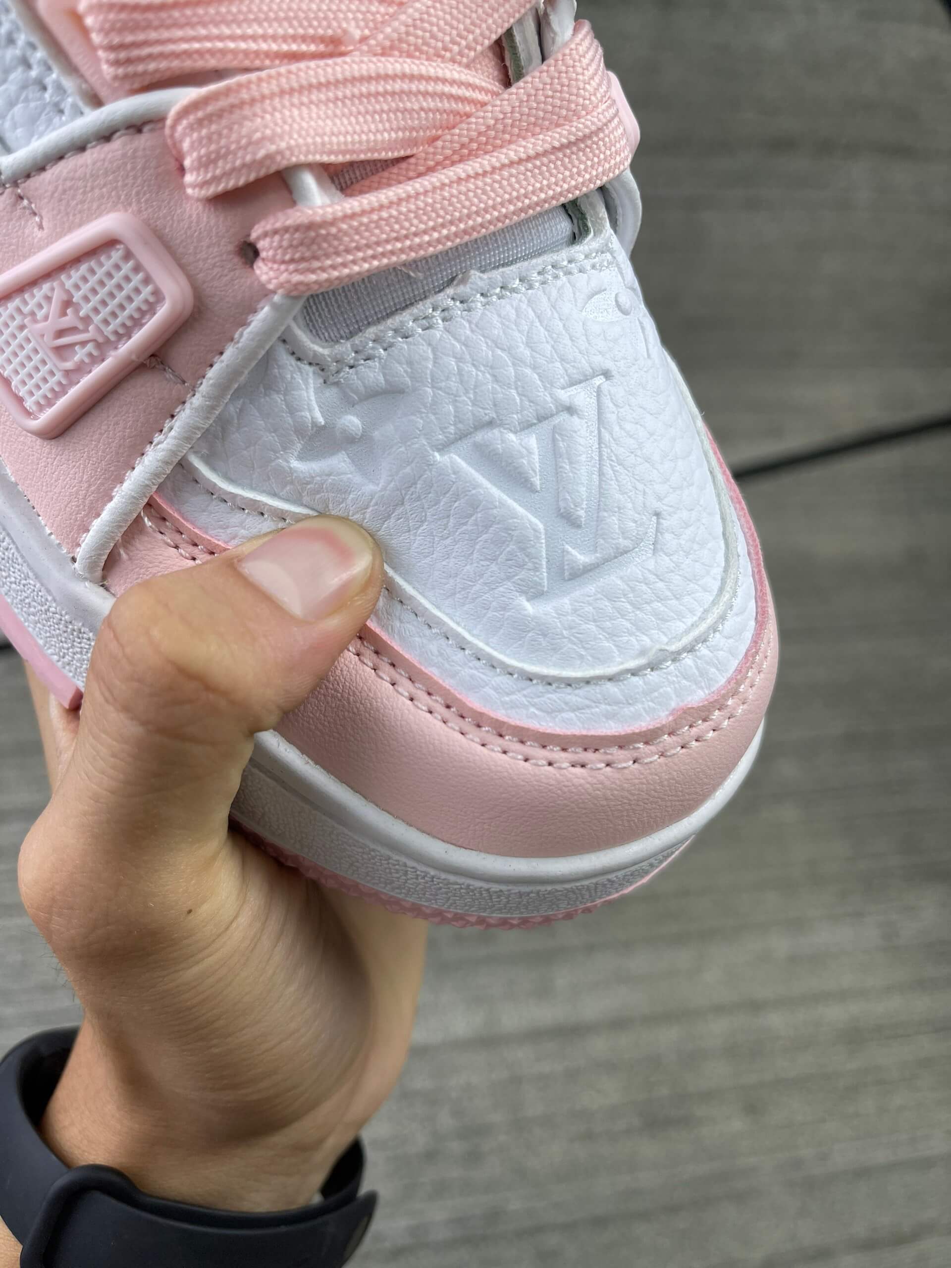 LV Trainer Hồng- Giày Louis Vuitton Trainer Hồng Rep 1:1