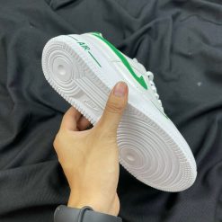 Giày Nike AF1 Viền Xanh Lá