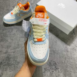 Giày Nike Air Force 1 Orange Blue