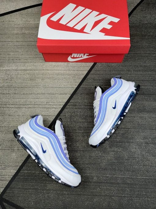 Giày Nike Air Max 97 Blue Berry Trắng Xanh Dương