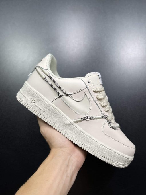 Giày Nike Air Force 1 Laced Up Light Orewood Brown