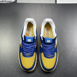 AF1 Undefeated Blue Yellow Croc