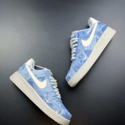 Giày Nike Air Force 1 Denim Blue White
