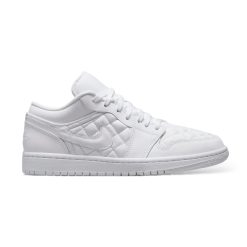 Giày Nike Air Jordan 1 Low Quilted 'White'