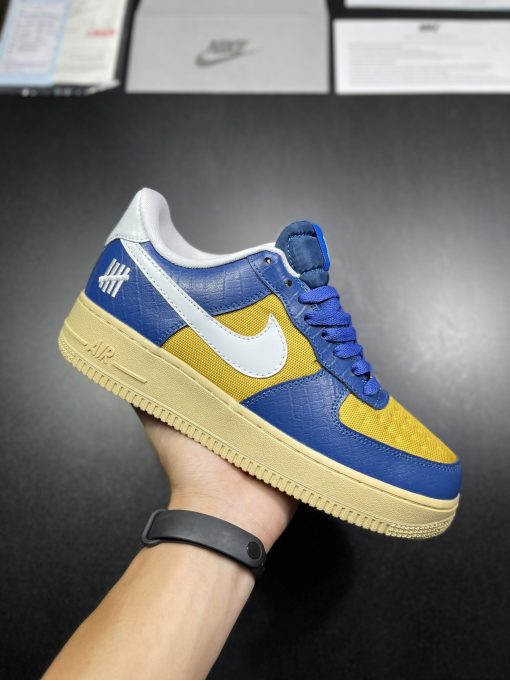 Nike Air Force 1 SP Undefeated 5 On It Blue Yellow