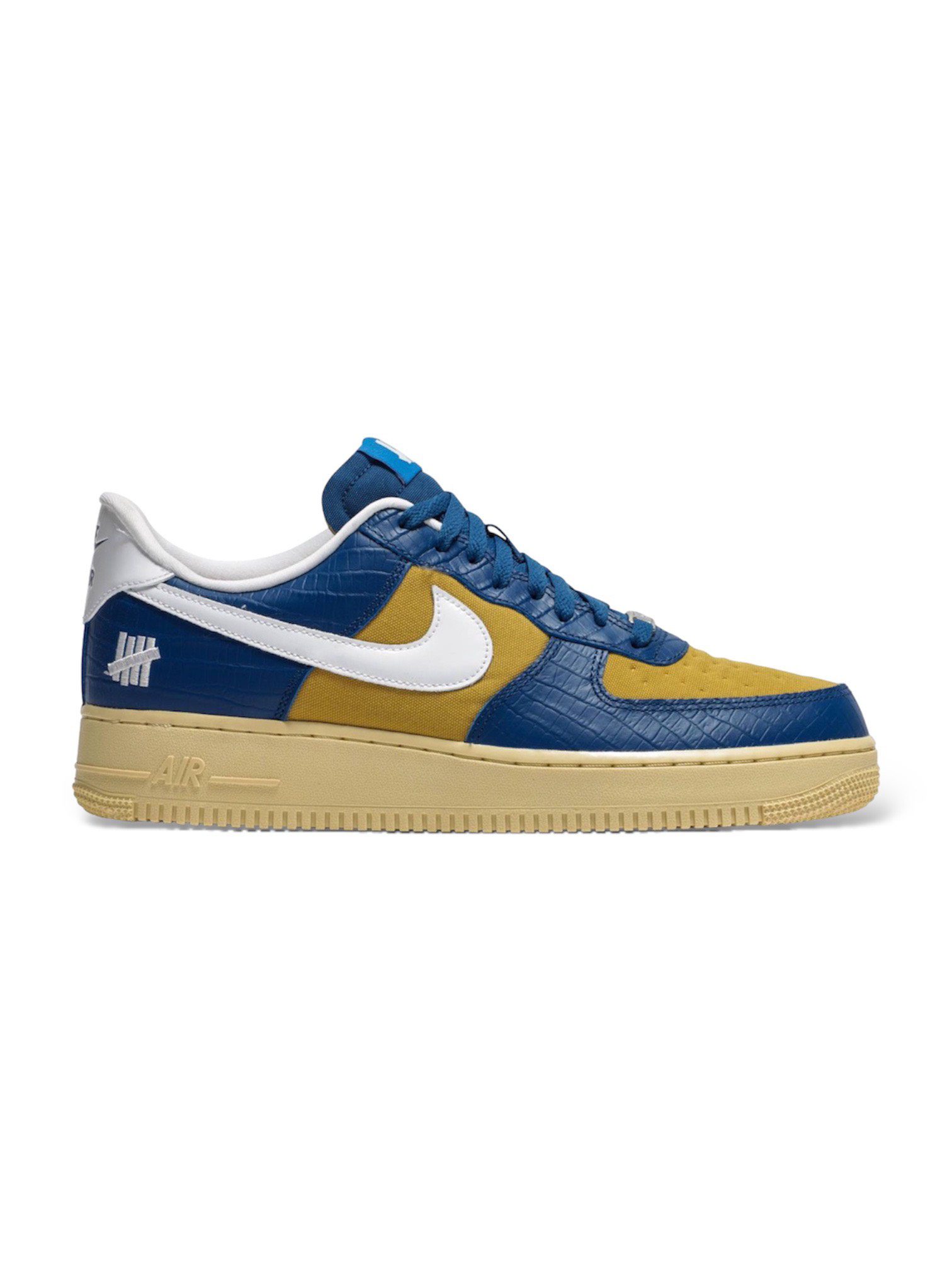 Nike Air Force 1 Undefeated Blue Yellow - AF1 Xanh Vàng