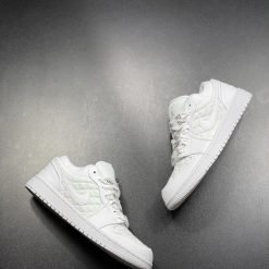 Nike Jordan 1 Low Quilted White Dior