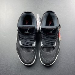 Giày Nike Air Jordan 4 Retro Black Canvas - DH7138-006
