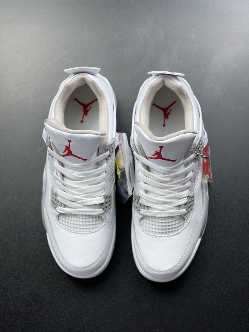 Giày Nike Air Jordan 4 Trắng Xám