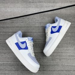 Giày Nike Air Force 1 Toronto Blue - AF1 Trắng Xanh