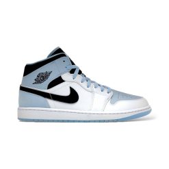 Giày Nike Air Jordan 1 Mid SE Ice Blue White DV1308-104