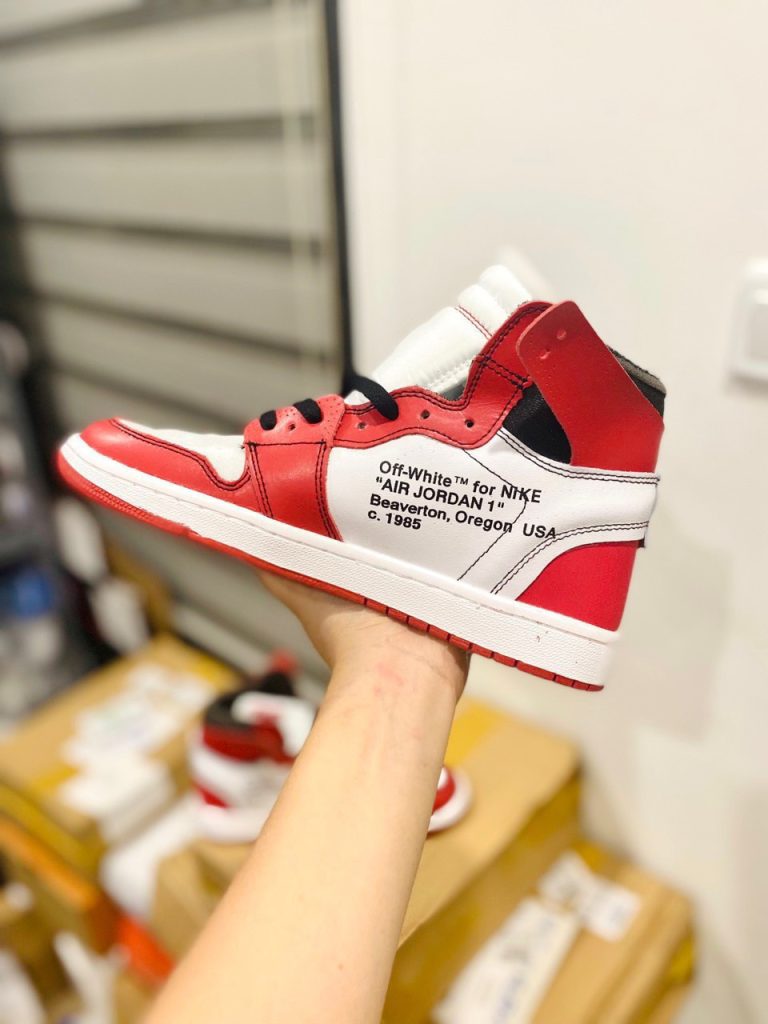 jordan 1 chicago red off white