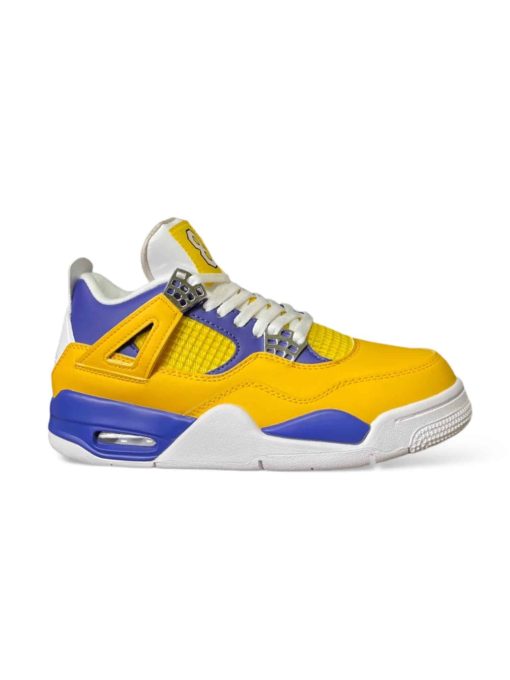 Giày Nike Jordan 4 Lakers Yellow Blue - Jordan 4 Vàng Xanh