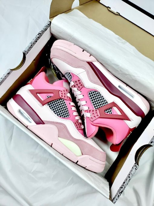 Giày Nike Jordan 4 Red Pink