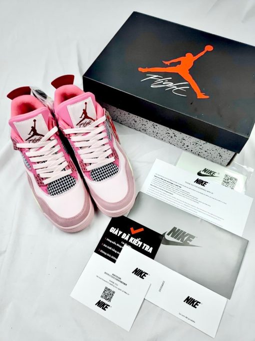 Jordan 4 Pink White
