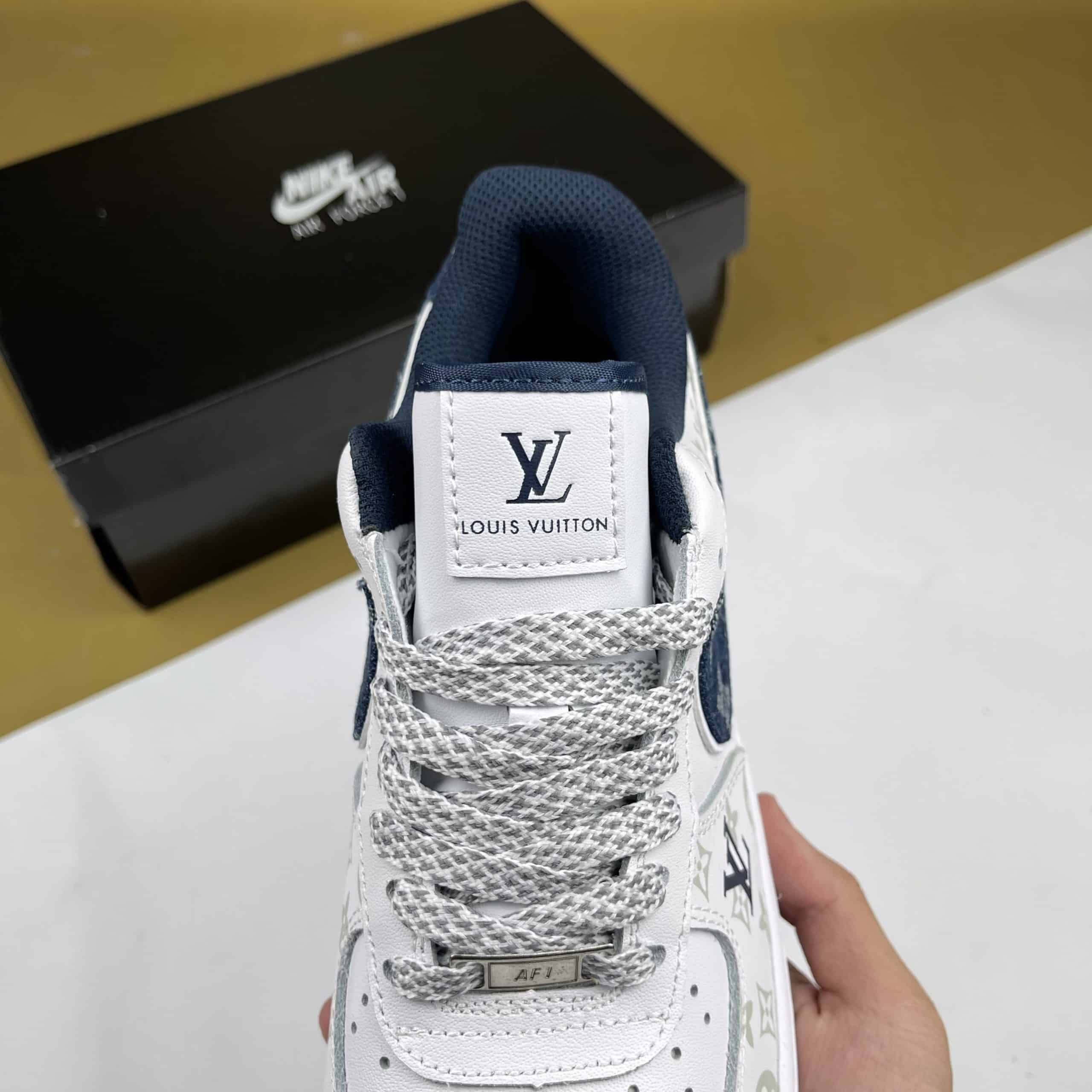 Louis Vuitton Time Out Sneaker x Nike In Black For Men Mens Shoes   JutinBie Lux