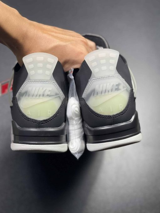 Nike Jordan 4 Xám Đen