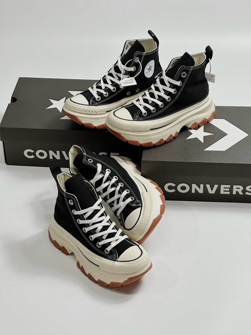 Giày Converse All Star 100 Trekwave Hi Black