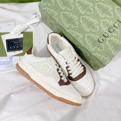 Giày Gucci MAC80 Trainer White Brown