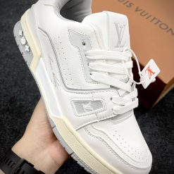 Giày Louis Vuitton LV Trainer 54 Signature White