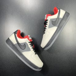 Giày Nike Air Force 1 Low Beige Grey Black Red