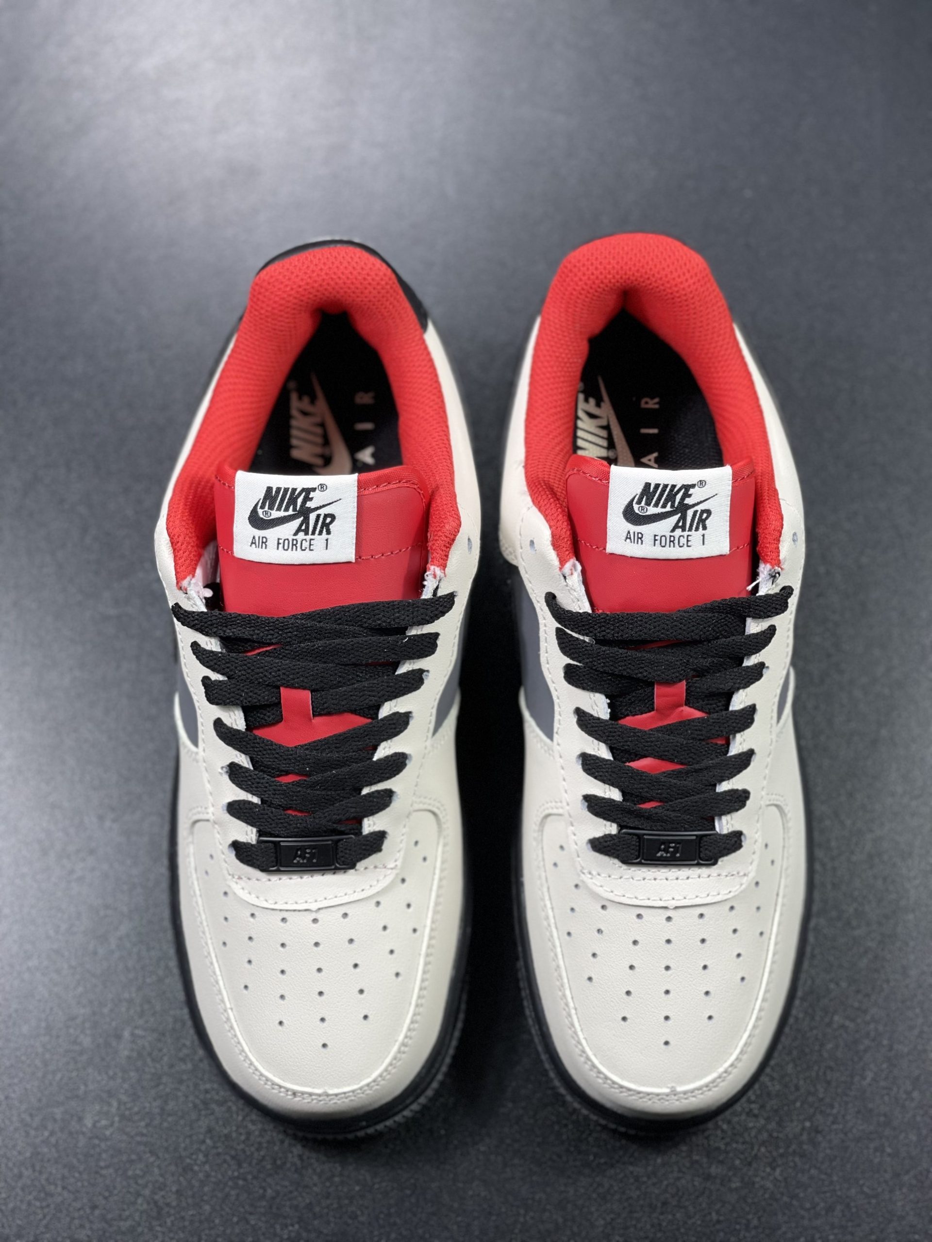 Giày Nike Air Force 1 Low White Red Black