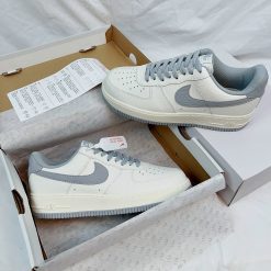 Giày Nike Air Force 1 Low White Silver
