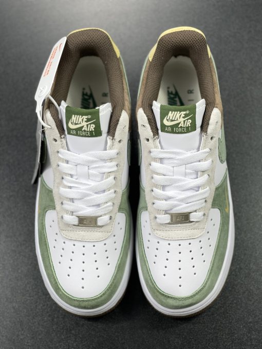 Giày Nike Air Force 1 The North Face Orange Green Yellow