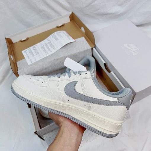 Giày Nike Air Force 1 White Silver