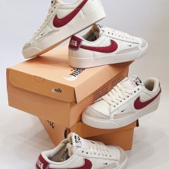 Giày Nike Blazer Low 77 Vintage Đỏ Trắng