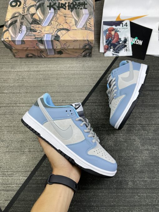 Giày Nike SB Blue Đế Đen