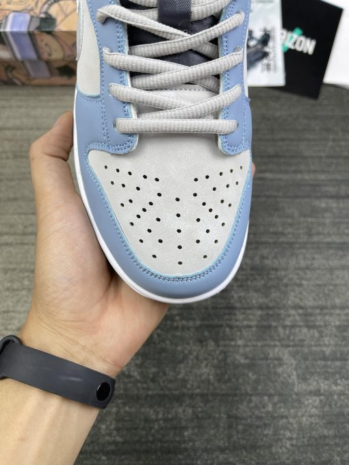 Giày Nike SB Blue Grey Đế Đen