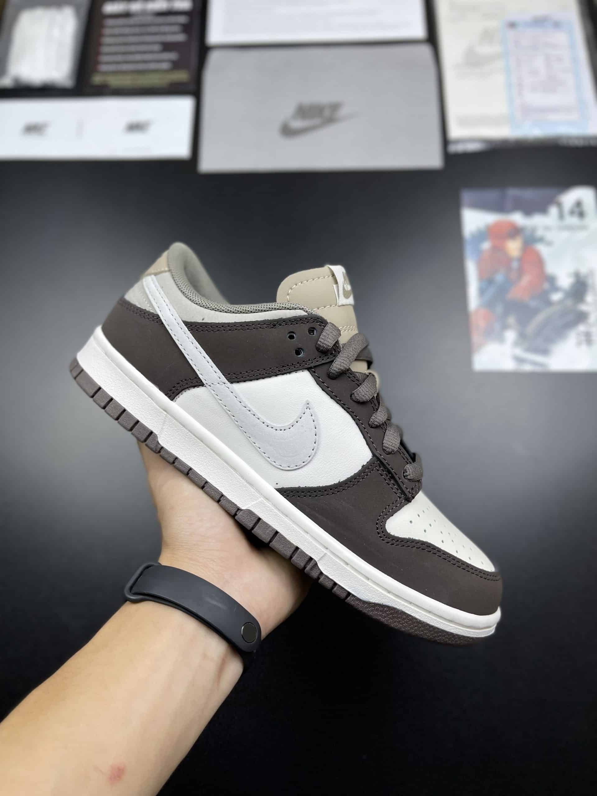 Giày Nike SB Dunk Otomo Katsuhiro Grey Brown Mocha