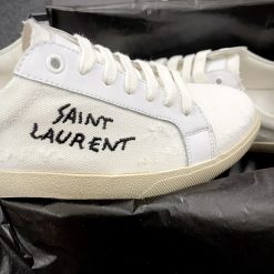 Giày Saint Laurent Court Classic Trắng