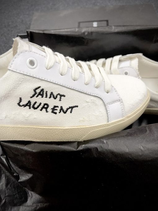 Giày Saint Laurent Court Classic Trắng