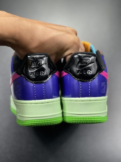 Giày AF1 Undefeated Multi Patent Pink