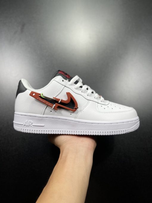 Giày Nike Air Force 1 Carabiner Swoosh Red