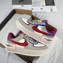 Giày Nike Air Force 1 Shadow Sail University Red Photo Blue
