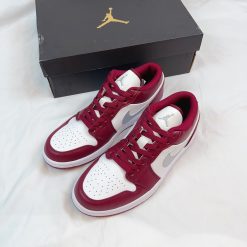 Giày Nike Air Jordan 1 Low GS Bordeaux
