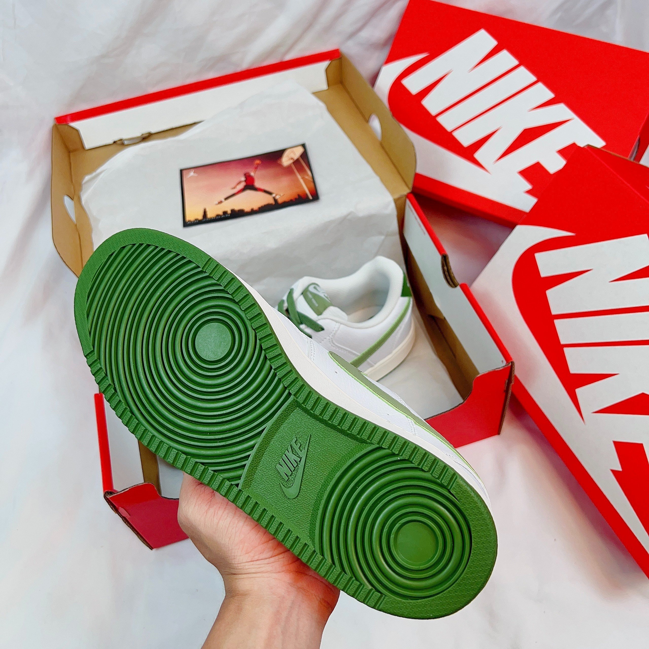 Giày Nike Court Vision Green