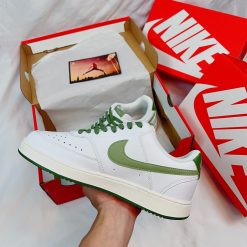 Giày Nike Court Vison Lo White Green